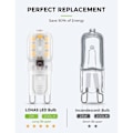 Pikkukuva 3 / 5: REMAKE 10 kpl 3W G9 3000K, LED-lamppu, vastaa 25W halogeenilamppua lämmin valkoinen