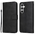 Miniatyrbillede 2 af 5: SKALO Samsung A35 5G PU-Læder Pung Etui - Flere farver Sort_ca Svart