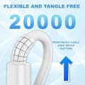 Miniatyrbilde 4 av 5: USB C-kabel USB C-ladekabel Type C Hurtigladekabel Kompatibel med