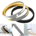 [CA] 3-pack Unisex Skjortärmar Metall Armband Hållare Strumpeband Elastiska -