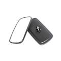 Miniatyrbilde 1 av 4: 2024 Traktor Lastebil Sidespeil Ytre Speil Lastebil Sidespeil Universalspeil For Lastebil Gravemaskin Traktor Bobil 23,5 X 13,5 Cm Svart