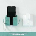 Miniatyrbillede 3 af 4: 5 stk. Fjernbetjening Mobiltelefonholder Vægbeslag, Vægmonteret Mobiltelefonholder til Soveværelse