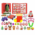 Miniatyrbilde 4 av 5: 24 stk/sett Adventskalender Fidget Toys Julenissen DIY Juletre Hengepynt 2023 Julekalender Nedtelling Leksaker for barn stil 7 style 7