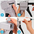 Miniatyrbilde 3 av 4: Ulisem Pistoldispenser Epoksy 50 ml, AB Pistollim Epoksy Håndtak Applikator for Blanding av Lim, Forhold 1:1 og 2:1 (Pistol).ca