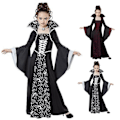 Pikkukuva 2 / 5: Lasten Halloween-asu Tyttöjen Halloween-asu Asut Lasten Hääpuvut Karnevaali Cosplay White 150