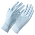 Miniatyrbillede 1 af 5: Anti-UV Solbeskyttelse Ice Silk Handsker Kørehandsker til Kvinder white Ice Silk