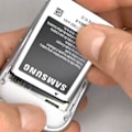Miniatyrbillede 3 af 4: Internt batteri Galaxy Mini 2 / Young Li-Ion 1350mAh Original EB464358VU Sort