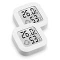 2 st Digital Termometer Hygrometer LCD Inomhus Utomhus