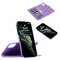 Pikkukuva 3 / 5: Magneettinen mokkanahkakotelo iPhone 12/12 Pro -puhelimelle magneettilukolla. Musta Black one size