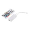 Miniatyrbilde 3 av 4: LED Lyslistkontroller Intelligent WIFI RGB 40-knapps Infrarød Fjernkontroll DC5V 12V 24V