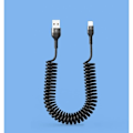 Pikkukuva 1 / 5: 2 kpl kierrekierrekaapeli Lightning, 0,9 m iPhone-latauskaapeli autoon