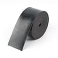 Læderrem Blank Overflade Læderstrimmel SORT 2,5 CM sort black 2.5cm