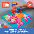 Miniatyrbillede 3 af 5: Flickpresenter Pom Pom Hobbysæt, Pom Pom Kunstsæt & Hobby, DIY Skolekunstprojekt Hobby Legetøj Fødselsdagsgave[D] Default