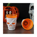Miniatyrbillede 1 af 5: CASA 12 stk./sæt Halloween Lysende Vinglas Atmosfære Rekvisitter Horror Skelet Vinglas LED Elektronisk