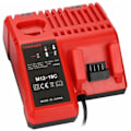Miniatyrbillede 4 af 4: M12-18C Li-ion Batterioplader til Milwaukee 12V, 14.4V og 18V Batterier - Kompatibel med C1418C og Plus.-DPZO.ca