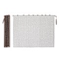 Miniatyrbillede 3 af 5: CASA Pejs Net Skærm Gardin, 2 Pakker Gnistskærm Net Metal Ildskærm Panel med Træk til Hjemmet