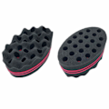 Miniatyrbild 5 av 5: Magic Curl Sponge Twist Sponge Dubbelsidig Hårborste Sponge Hair Sponge Twist Curl Sponge Magic Hair Braider Coils Dreadlock Curl Brush 2 delar