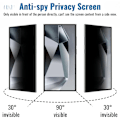 Miniatyrbillede 4 af 5: 2 stk. Privatlivs Hærdet Glas til Samsung S24 Ultra Anti Spy Skærmbeskyttelse S22 S23 S24 Plus S21 Fe Bemærk 20 10 Beskyttelsesglas til S24 For S24 Anti Peeping