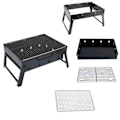 Miniatyrbillede 3 af 5: Foldbare bordgrill kul