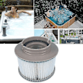 Miniatyrbillede 5 af 5: 2024 - Sæt med 8 udskiftningsfiltre til vedligeholdelse af din oppustelige Mspa pool eller jacuzzi Ruikalucky-xjw