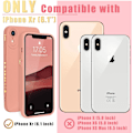 Miniatyrbilde 2 av 5: Kompatibel med iPhone Xr Skal 6,1 tommer for kvinner jenter, søt luksus kjærlighet hjerte [myk anti-ripe full kamera linse beskyttende-rosa