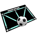 Miniatyrbild 4 av 5: CASA Fotboll Fotsteg Träningsmatta, Fotboll Träningsmatta Fotboll Träningsmatta