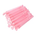 Miniatyrbillede 4 af 5: 50 stk Mini Sæbeboble Stave til Børn Hjerteformet Rosa Transparente Boblepinde Festgaver til Spilbelønninger Bryllup