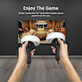 Miniatyrbillede 4 af 5: Holdbart Controller Silikone Grip Cover Knuckle Strap til Quest 2 VR Handle LGL Grey