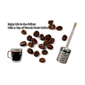 Miniatyrbild 4 av 5: Bärbar Fransk Kaffe- och Te Pressbryggare Kaffefilter Återanvändbar Fyllig Kaffepress Ma LGL As Shown