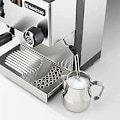 Miniatyrbillede 4 af 5: Dampstav til Delonghi Ec680/ec685, Rancilio kaffemaskine, opgradering med ekstra 3-huls spids St LGL Silver