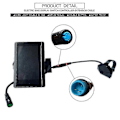 Miniatyrbild 3 av 5: 850C P850C Display Controller 4-stift för BAFANG Konverteringskit Panelkontroll Cykel Reservdelar Ebike Tillbehör (LGL)