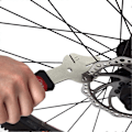 Miniatyrbillede 5 af 5: Bremse Skive Retningsværktøj, Rustfrit Stål Cykel Skive Retningsværktøj med Skridsikkert Håndtag (LGL)