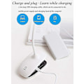 Miniatyrbilde 2 av 4: WJTG LED Clip-on Leselampe Dimbar Øyebeskyttelse Bordlampe J LGL White