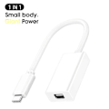 Pikkukuva 1 / 4: 1x Thunderbolt 3 - Thunderbolt 2 -sovitin, tyyppi C -kaapeli, USB, Macbook Air Pro LGL:lle