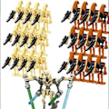 Miniatyrbillede 2 af 5: Drenge Pædagogisk Forskellige Star Wars Kampdroider Soldater Børn Puslespil Byggeklodser Dukke Legetøj LGL 40pcs