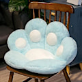 Miniatyrbillede 2 af 4: Kattepote Pude Sød Siddepude Kattepote Form Lazy Sofa Bjørnepote Kontorstol Pude Hyggelig Varm Plys Sofa Dekoration Pude 60x70cm (Brun) (LGL)