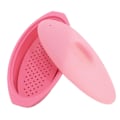 Miniatyrbillede 1 af 5: Mikrobølgeovn Damper Silikone Damper Med Håndtag Til Madlavning - Pink-e LGL