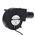 Miniatyrbild 5 av 5: 12V Turbofläkt med Luftkanal 4300rpm Fläkt Hög Kylkapacitet Fläkt LGL
