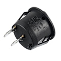 Miniatyrbild 3 av 5: Förpackning med 10 Svarta Runda Vippströmbrytare På/Av 2 Stift AC 6A (250V) 10A (125V) SPST Knapp för Bil Båt Lastbil (LGL)