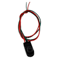 Miniatyrbild 1 av 5: För 500X 500L Punto 05-18 Utomhustemperatursensor Under Sidospegel LGL Black