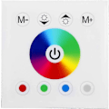 Miniatyrbillede 1 af 5: Fjernbetjening til vægpanel, RGBW LED Touch Panel Controller med farvedæmper til LED strips fjernbetjening (LGL)