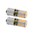 Miniatyrbillede 2 af 5: 12V 3W LED Pære, Kold Hvid 6500K, Vandtæt Lys til Både, RV'er, Biler, Udendørs Landskabsbelysning, osv. (2 Pak)