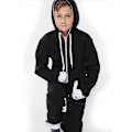 Miniatyrbild 3 av 5: Barn Unisex Kontrastkant Vit Loungewear Onesie LGL White 2-3 Years