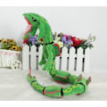 Miniatyrbillede 4 af 5: 80 cm Grøn Rayquaza Sort Drage Plyslegetøj Udstoppede Dukker Børnefødselsdagsgaver LGL Green
