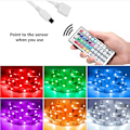 Miniatyrbilde 5 av 5: DC12V RGB LED-kontroller + 44-tasters fjernkontroll RGB-kontrollboks IR-lysstripekontroller for 2835 5050 RGB-lysstripe [LGL] As Shown
