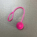 Miniatyrbilde 1 av 5: LED Silikon Ryggsekklys 3 LED Sykling Fotturer Highlight Lys Bærbar Sykkel Baklys Varsellys Utendørs Blinklys LGL 1pc Pink