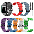 Miniatyrbild 3 av 5: Armband för Garmin Approach S20 Monokromt Armbandsur för Garmin Approach S20 Silikon LGL Green