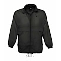 Miniatyrbild 1 av 2: SOLS Unisex Surf Vindjacka Lättviktsjacka LGL Black XXL