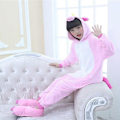 Miniatyrbild 1 av 3: Unicorn Fleece Jumpsuit för Barn Pojkar Flickor, Hel Pyjamas Sovkläder LGL Pink 4-5 Years