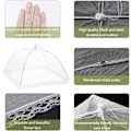 Miniatyrbild 3 av 6: Pop-Up Mesh Matparaply – Stilfullt Skydd för Dina Måltider (LGL)